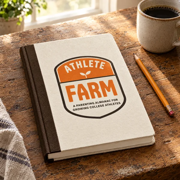 Athlete Farm almanac notebook, concept art